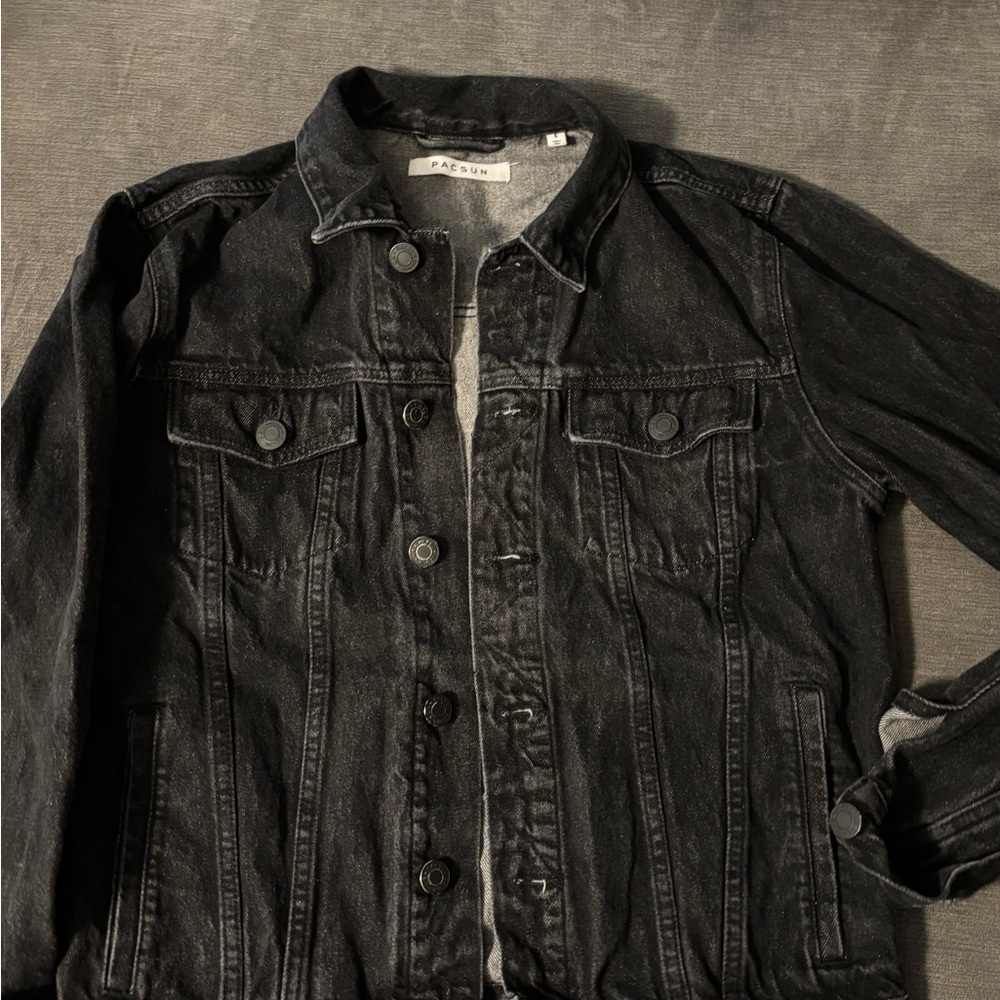 PacSun Black Jean Denim Jacket